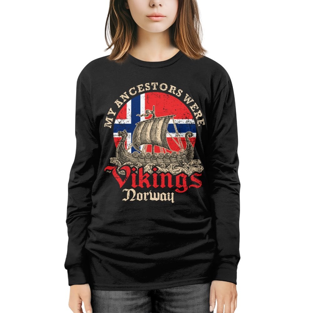 Norwegian Norway Viking Ship Flag