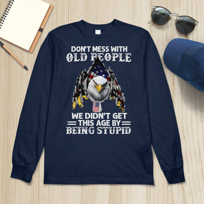 Veteran US Eagle Don't Mess With Old People