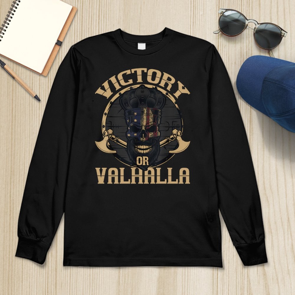 Victory Or Valhalla America Viking