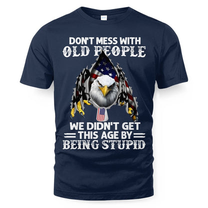Veteran US Eagle Don't Mess With Old People