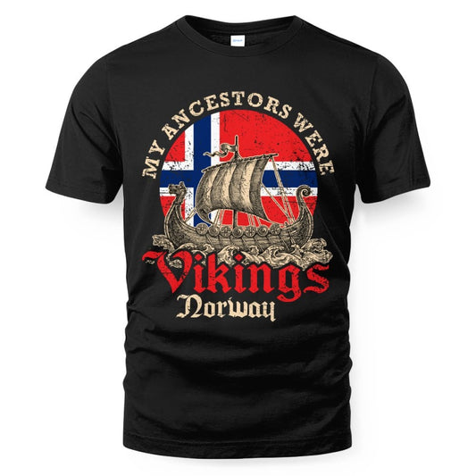 Norwegian Norway Viking Ship Flag