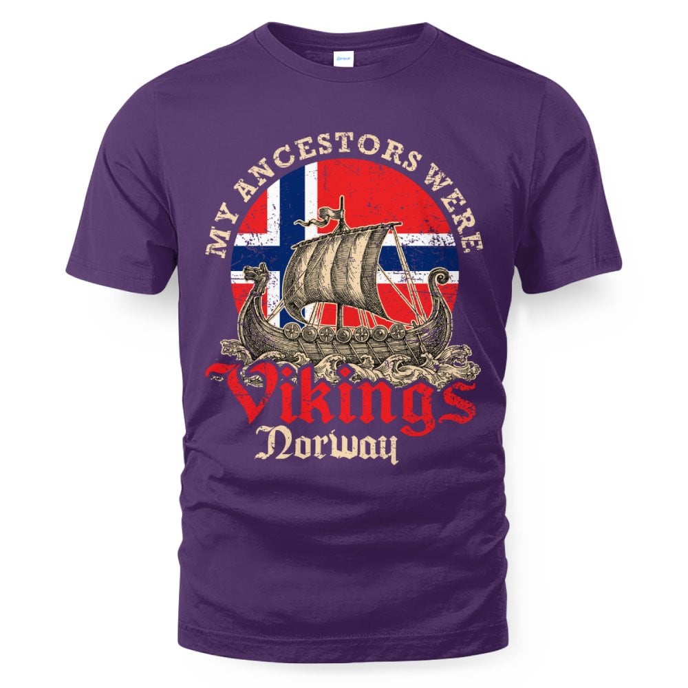 Norwegian Norway Viking Ship Flag