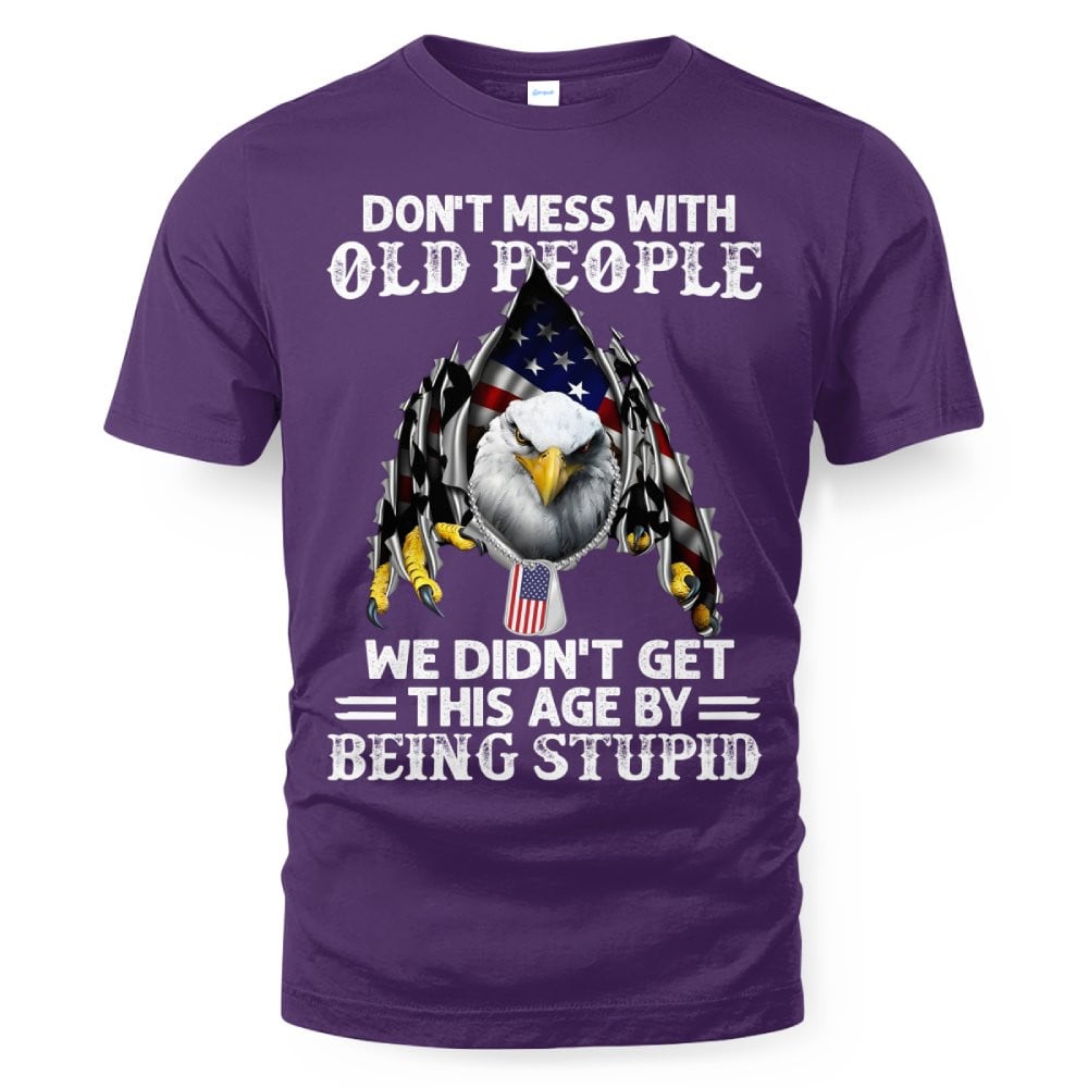 Veteran US Eagle Don't Mess With Old People
