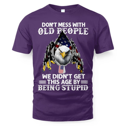 Veteran US Eagle Don't Mess With Old People