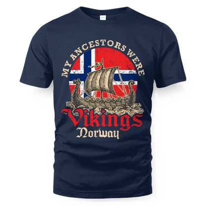 Norwegian Norway Viking Ship Flag