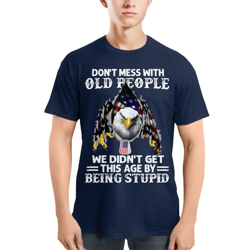 Veteran US Eagle Don't Mess With Old People