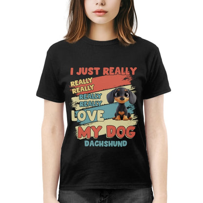 Dachshund – I Just Really Love You