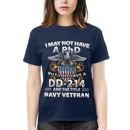 Navy Veteran Shirt I Do Have Dd-214