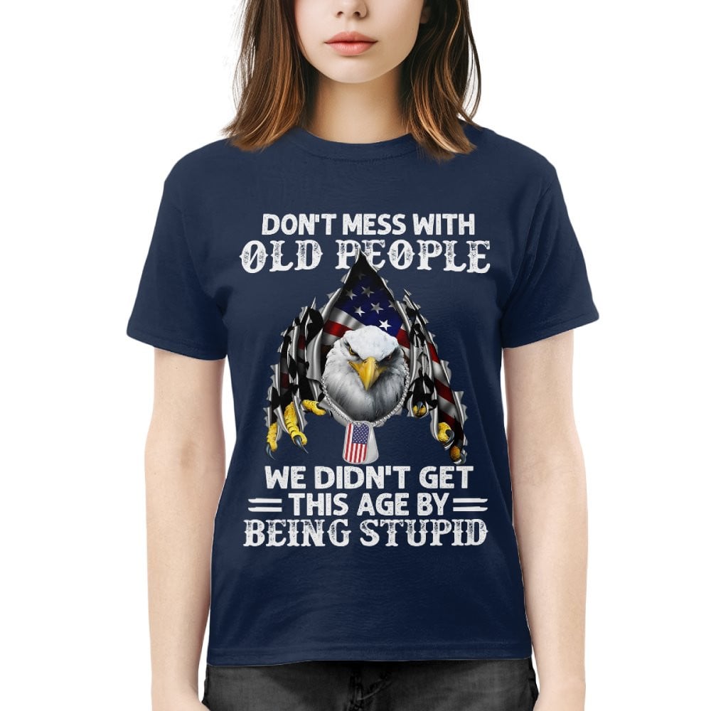 Veteran US Eagle Don't Mess With Old People