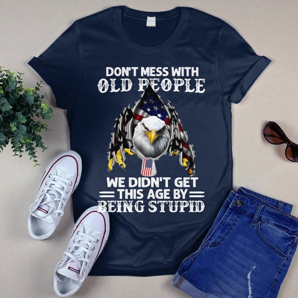 Veteran US Eagle Don't Mess With Old People