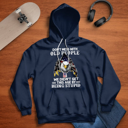 Veteran US Eagle Don't Mess With Old People
