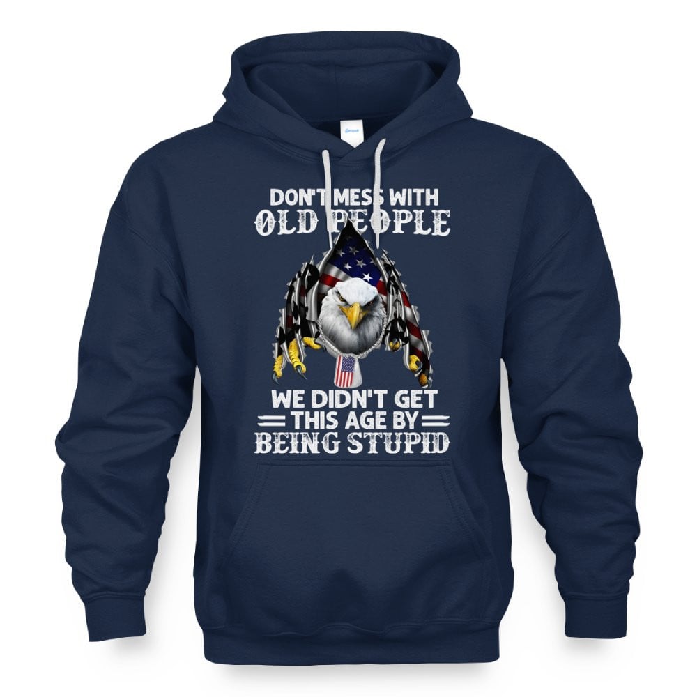 Veteran US Eagle Don't Mess With Old People