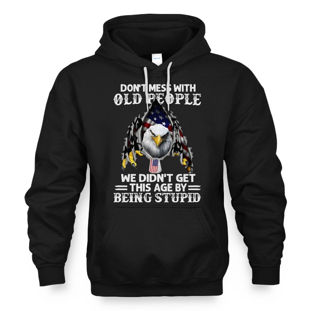 Veteran US Eagle Don't Mess With Old People