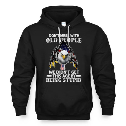 Veteran US Eagle Don't Mess With Old People