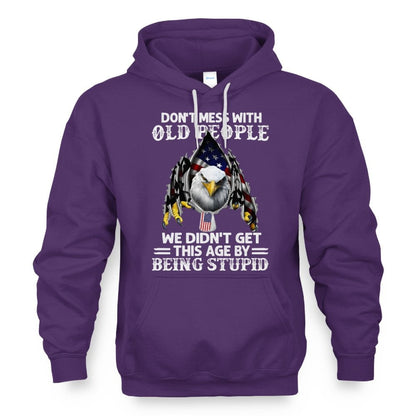 Veteran US Eagle Don't Mess With Old People