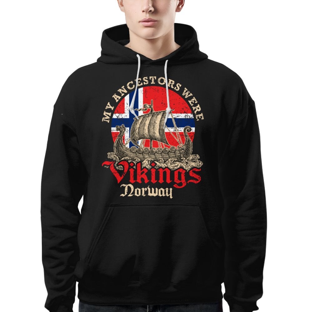 Norwegian Norway Viking Ship Flag