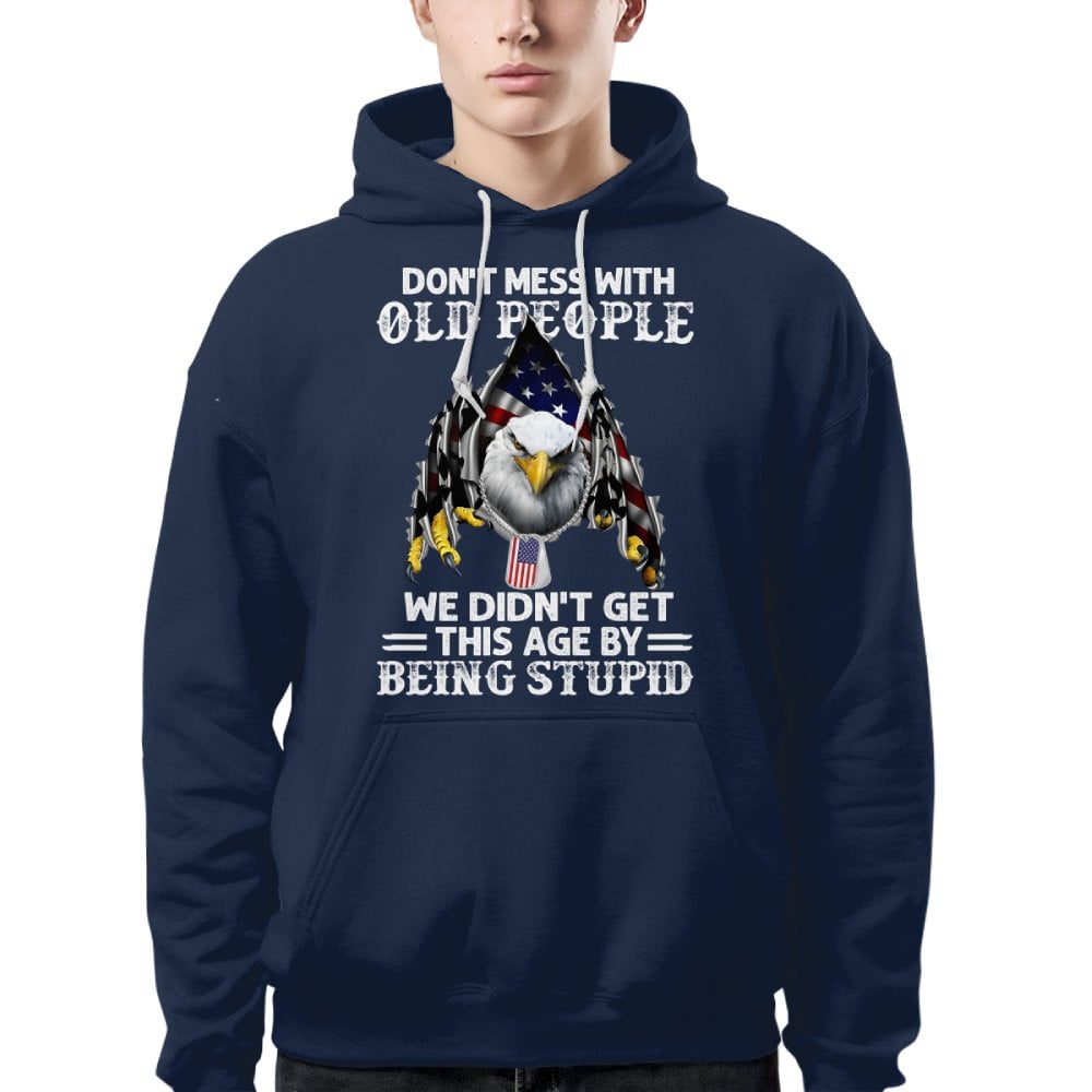 Veteran US Eagle Don't Mess With Old People