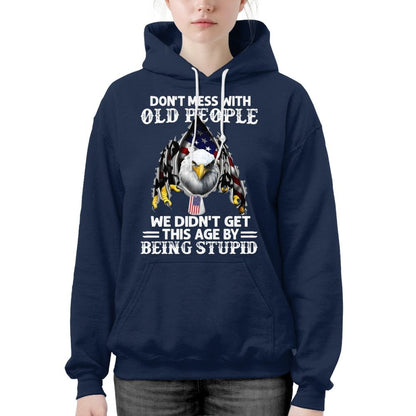 Veteran US Eagle Don't Mess With Old People