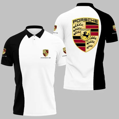 Porsche 3D All-Over Printed Polo Shirt v2 – Limited Edition