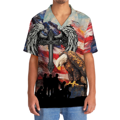 Veteran Stand For The Flag Kneel For The Cross