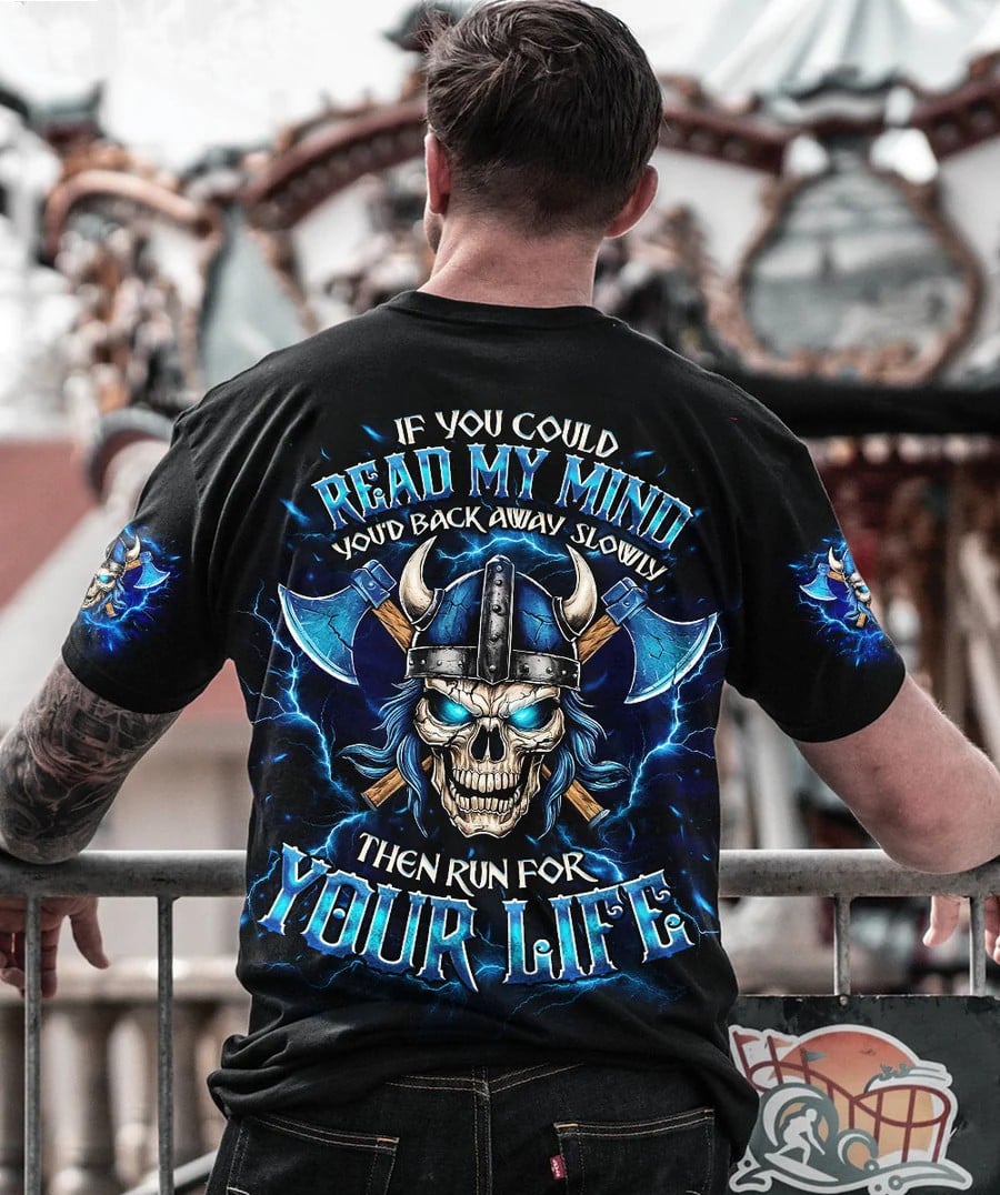 If You Could Read My Mind Viking Skull