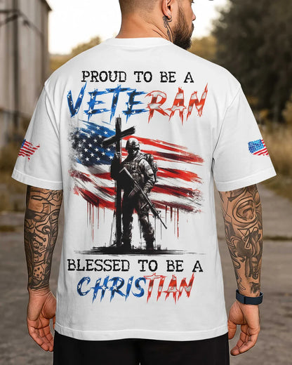 Proud To Be A Veteran AOP