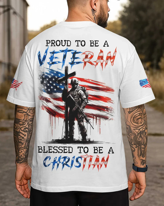 Proud To Be A Veteran AOP