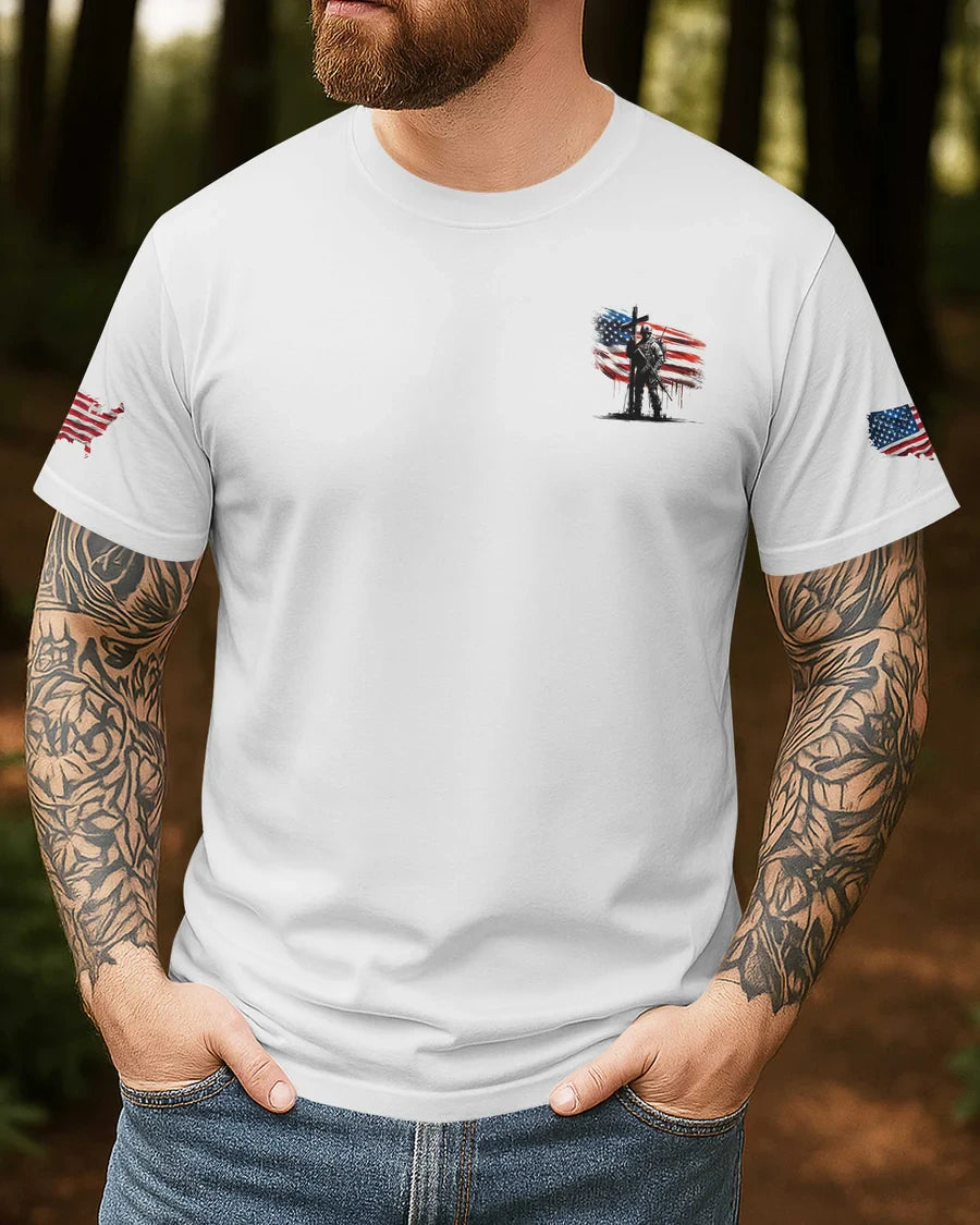 Proud To Be A Veteran AOP