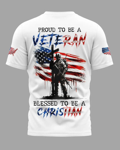 Proud To Be A Veteran AOP