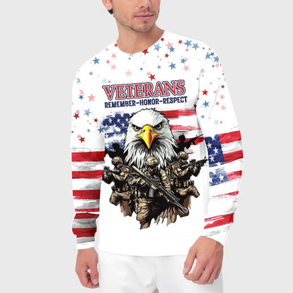 Veterans Day Is For Me All Over Print Apparel