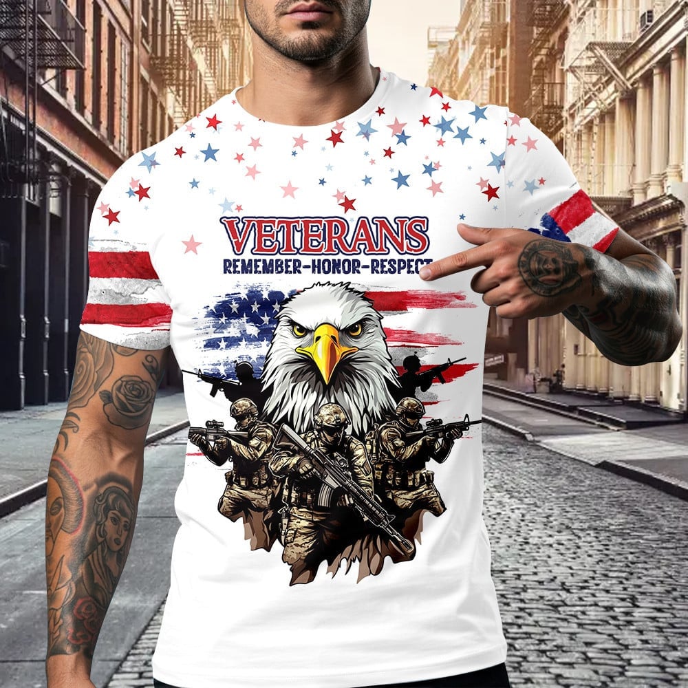 Veterans Day Is For Me All Over Print Apparel