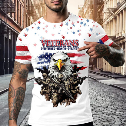 Veterans Day Is For Me All Over Print Apparel