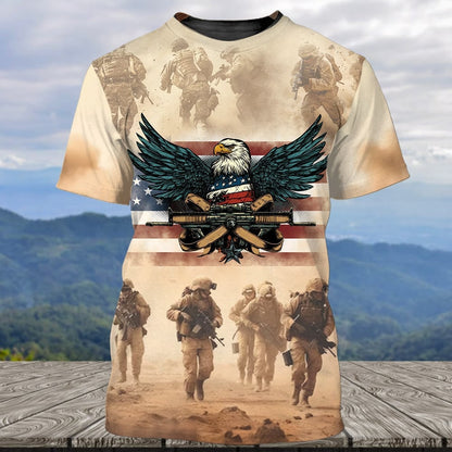 I'm A U.S Veteran I Sacrificed All Over Print Apparel
