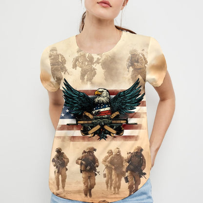 I'm A U.S Veteran I Sacrificed All Over Print Apparel