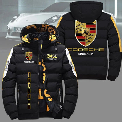 Porsche Custom Name Reversible Winter Puffer Jacket – Limited Edition
