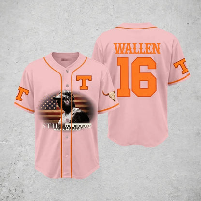 Morgan Wallen Still The Problem Tour 2026 Baseball Jersey