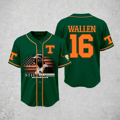 Morgan Wallen Still The Problem Tour 2026 Baseball Jersey