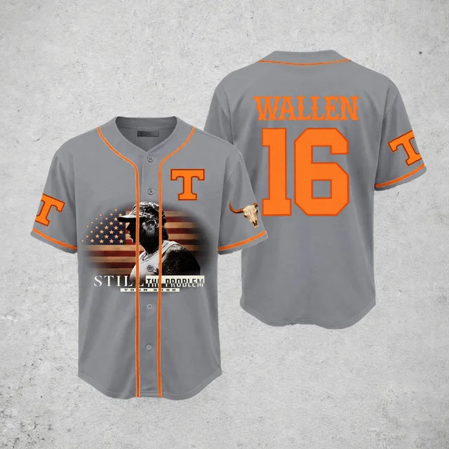 Morgan Wallen Still The Problem Tour 2026 Baseball Jersey