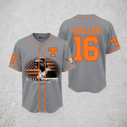 Morgan Wallen Still The Problem Tour 2026 Baseball Jersey
