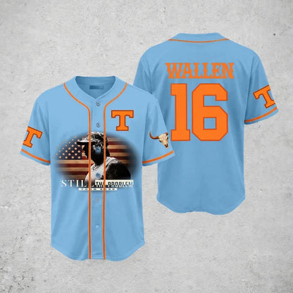 Morgan Wallen Still The Problem Tour 2026 Baseball Jersey