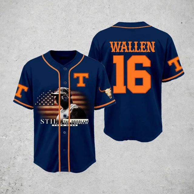 Morgan Wallen Still The Problem Tour 2026 Baseball Jersey