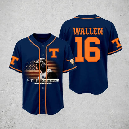 Morgan Wallen Still The Problem Tour 2026 Baseball Jersey