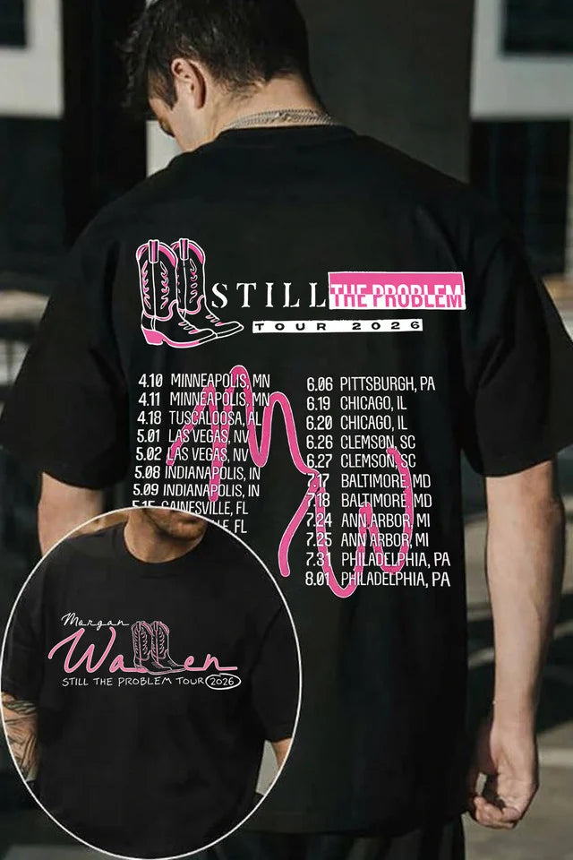 Morgan Wallen Tour 2026 T-Shirt, Morgan Wallen Tour Shirt, Morgan Wallen Fan Tee, Country Music Concert Shirt, Country Singer Fan Apparel, Tour Merchandise, Concert Fan Gift, Country Music Lover Gift, Gildan 5000, Sweatshirt & Hoodie