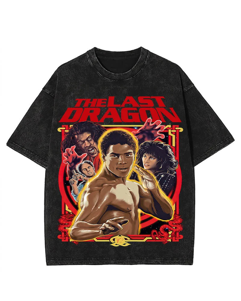 The Last Dragon Heavy Cotton Oversize Washed T-Shirt, Sweatshirt & Hoodie
