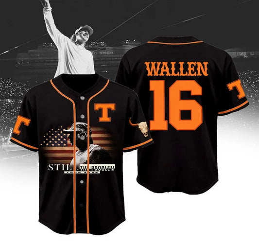 Morgan Wallen Still The Problem Tour 2026 Baseball Jersey
