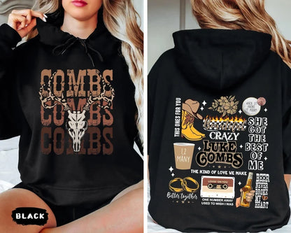 LC Bullhead Shirt, Country Music Tour Tee Shirt, Sweatshirt & Hoodie