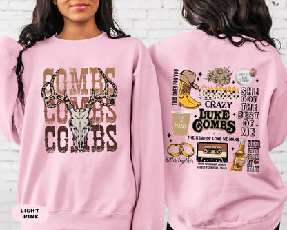 LC Bullhead Shirt, Country Music Tour Tee Shirt, Sweatshirt & Hoodie