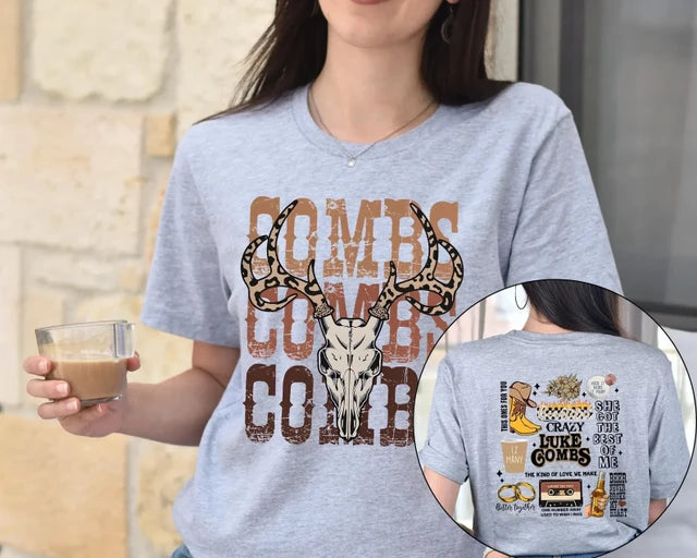 LC Bullhead Shirt, Country Music Tour Tee Shirt, Sweatshirt & Hoodie