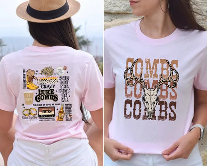 LC Bullhead Shirt, Country Music Tour Tee Shirt, Sweatshirt & Hoodie
