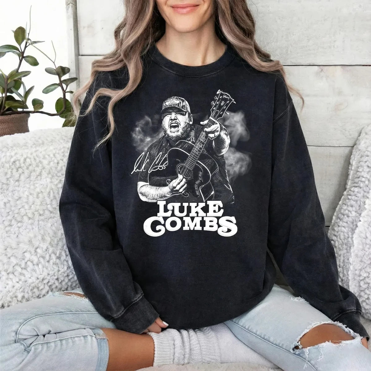 LC 2026 Concert, Luke Combs Fan Gift Wash T - Shirt, Sweatshirt & Hoodie